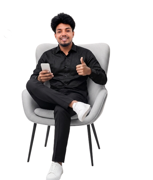 Alamin Hossain sitting